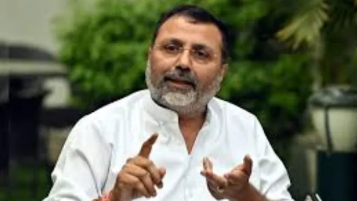 BJP सांसद निशिकांत दुबे का कांग्रेस पर तंज, बोले- इनके नेताओं को सता रहा हार का डर (फाइल फोटो)