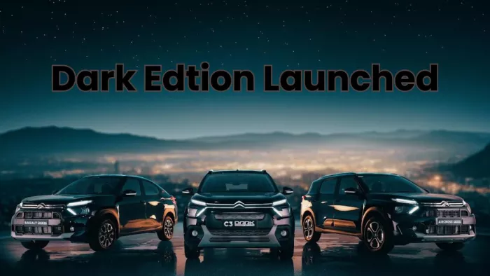 Citroen की ओर से किन कारों को Dark Edition के साथ लॉन्च किया गया है।
