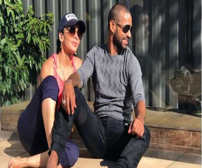 Shikhar Dhawan did such an act while romancing, Ayesha got in a bad mood