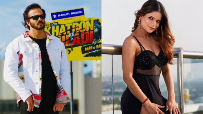 File Photo of Rohit Shetty and Archana Gautam
