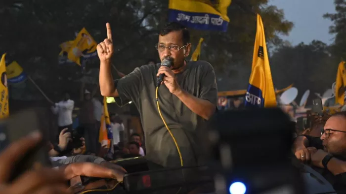 केजरीवाल को चुनाव प्रचार के लिए मिली अंतरिम जमानत। फाइल फोटो।