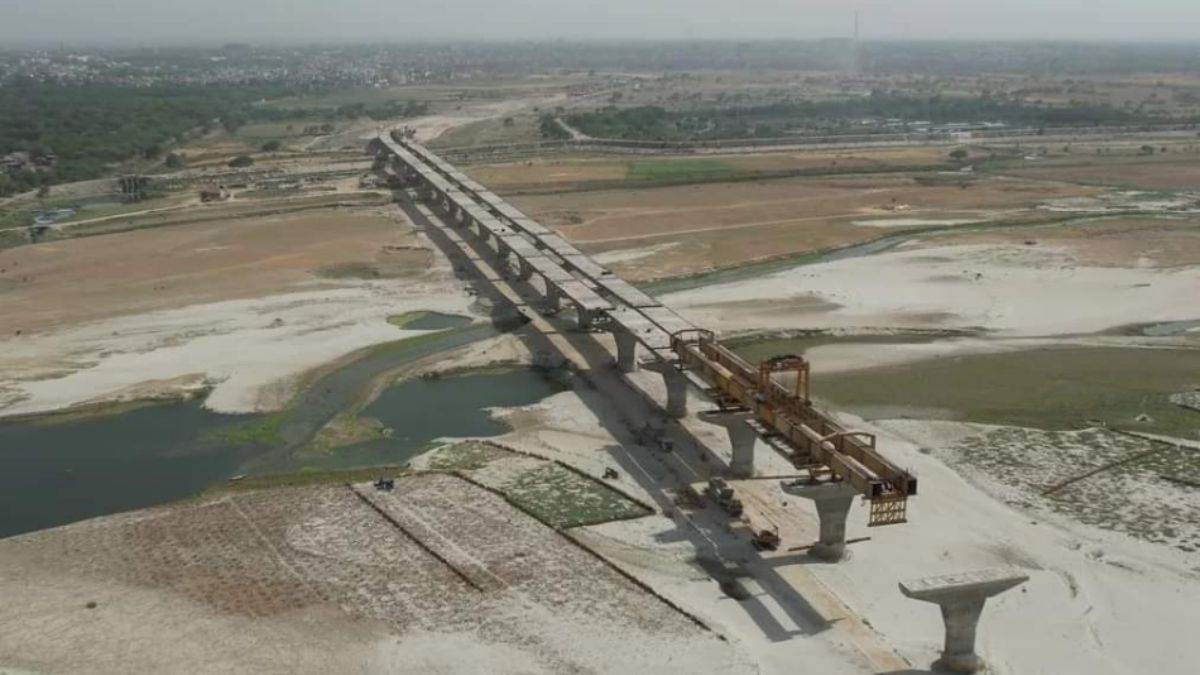 scope of six lane bridge being built on ganga will be till doordarshan office