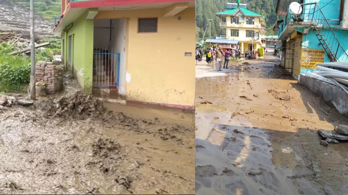 Himachal News: मंडी के लोहारडी में घरों और दुकानों में घुसा पानी, प्रशासन की इस गलती से बने गांव में बाढ़ जैसे हालात