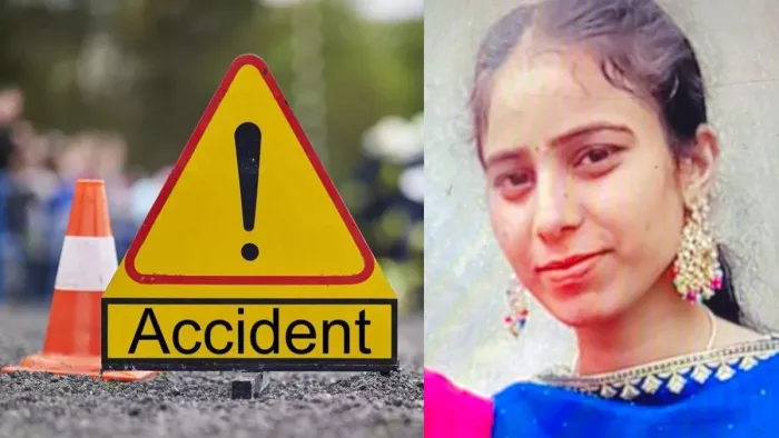 सड़क पर फैले गेहूं के अवशेषों का धुंआ बना काल