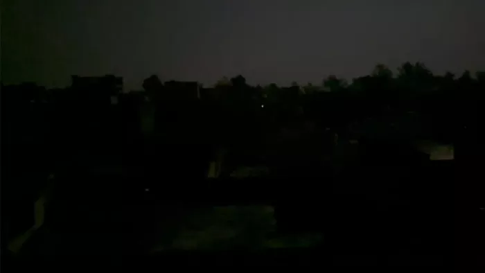 सीजफायर एलान के बाद भी पंजाब के कई जिलों में ब्लैकआउट। फोटो जागरण