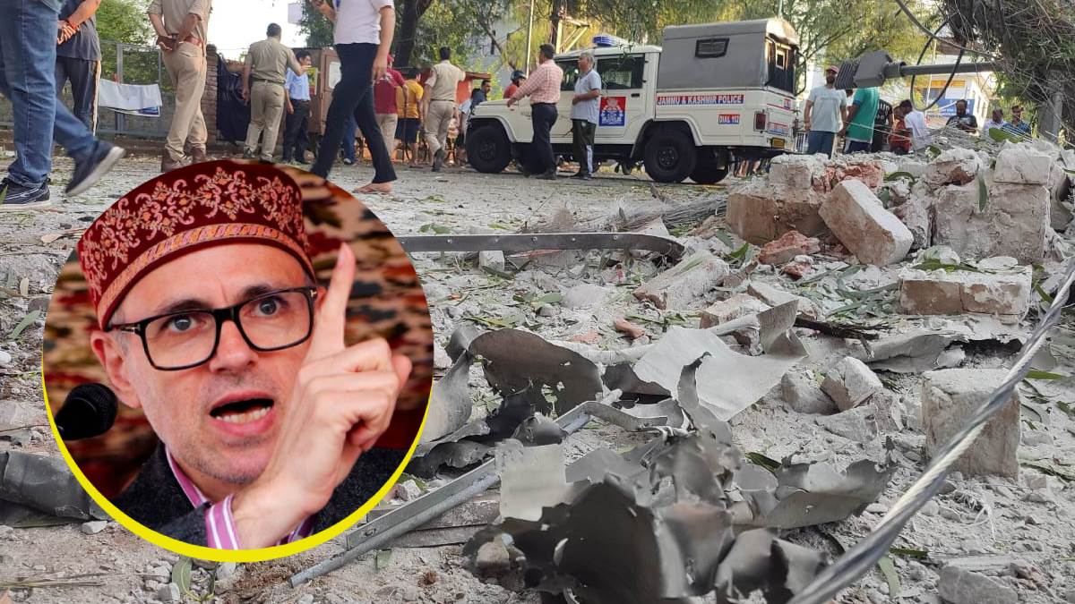 attack on aap shambhu temple in jammu and kashmir india retaliate to pakistan cm omar abdullah reached the spot