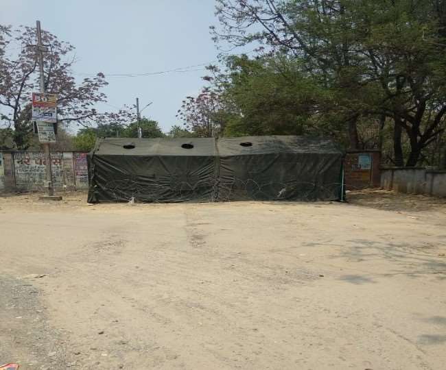 टेंट लगाकर सेना ने बंद किया निलमथा मार्ग, आम लोगों की आवाजाही हुई प्रभावित Army close the