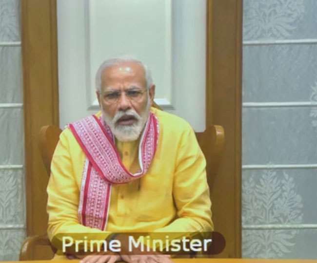 PM Modi ने ड्रोन से केदारनाथ में चल रहे कार्यों का लिया जायजा, कहा- बदरीनाथ के लिए भी बने डेवलपमेंट प्लान