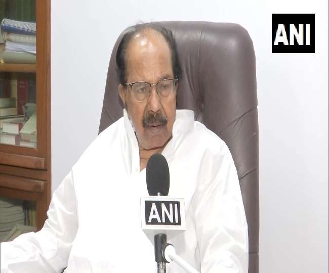 कांग्रेस के वरिष्ठ नेता और पूर्व केंद्रीय मंत्री वीरप्पा मोइली