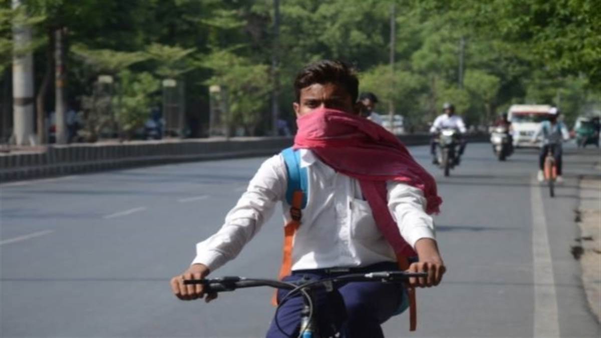 mainpuri weather update temperature reached at 44 degree celsius agra weather