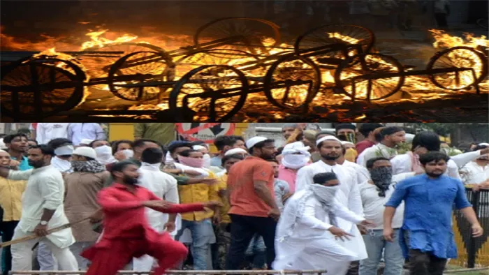 Ranchi News: रांची में संप्रदाय विशेष के लोगों ने फायरिंग, आगजनी, पथराव किया।