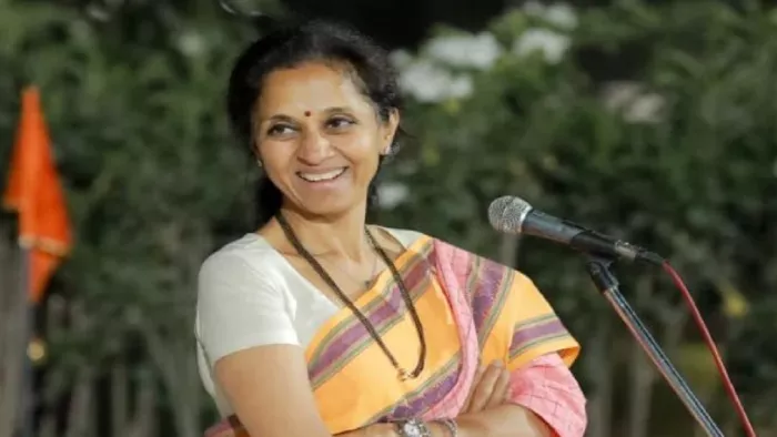 Supriya Sule: एनसीपी चीफ शरद पवार की बेटी सुप्रिया सुले की फाइल फोट।(फोटो सोर्स: सोशल मीडिया)
