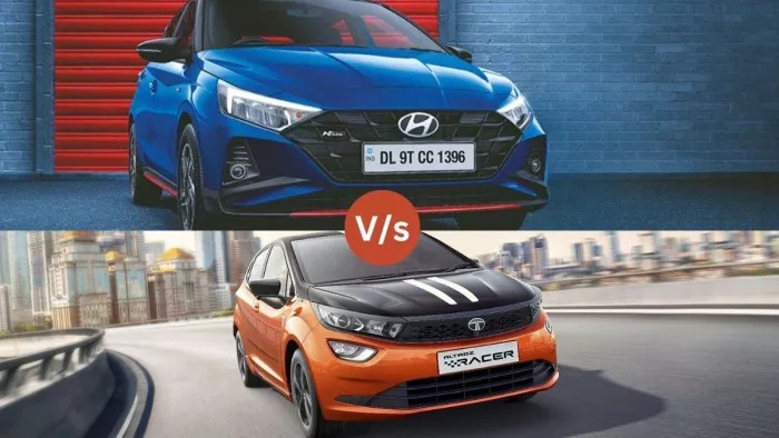 Tata Altroz Racer Vs Hyundai i-20 N-Line दोनों में से कौन सी कार है बेहतर। जानें डिटेल।