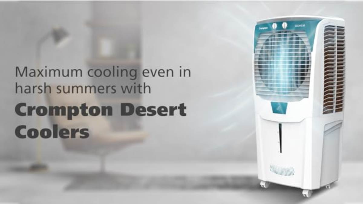 गर्मी का नाम मिट्टी में मिलाया Crompton के इन Desert Cooler ने! दिन-रात फेंकते हैं एसी जैसी बर्फ वाली हवा