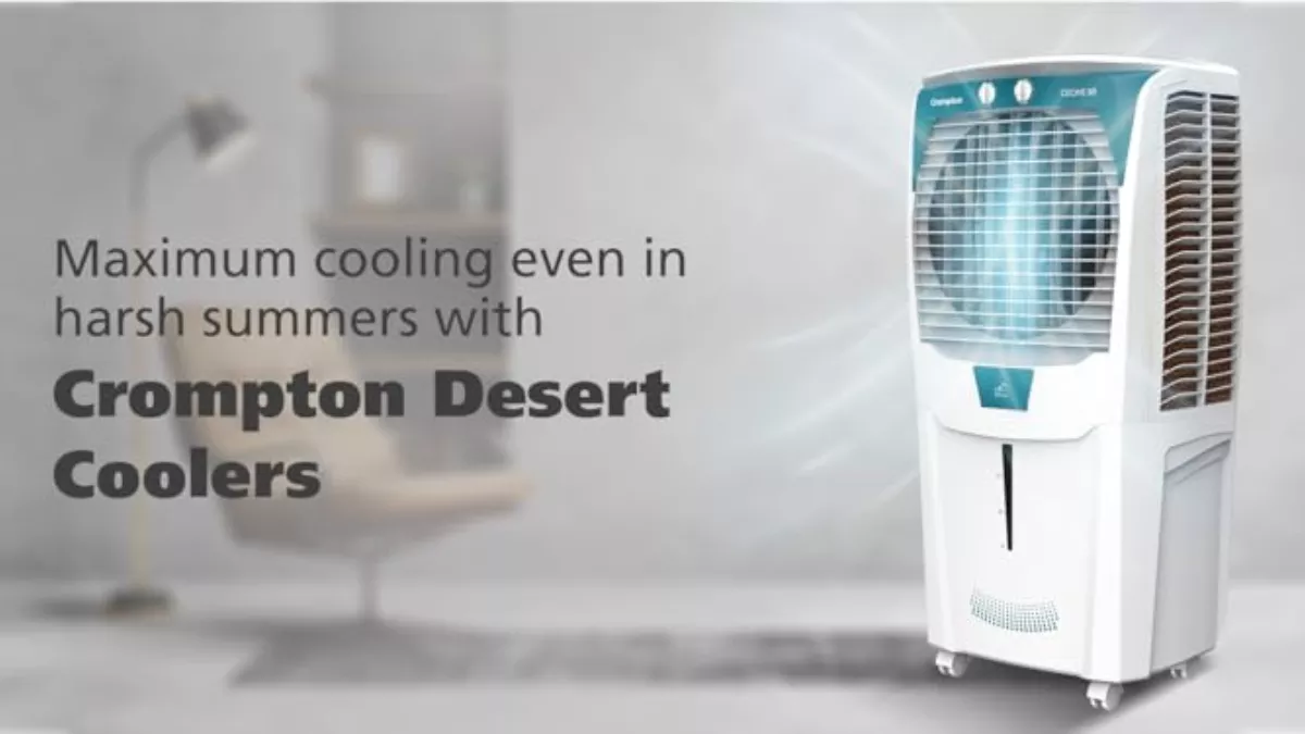 गर्मी का नाम मिट्टी में मिलाया Crompton के इन Desert Cooler ने! दिन-रात फेंकते हैं एसी जैसी बर्फ वाली हवा