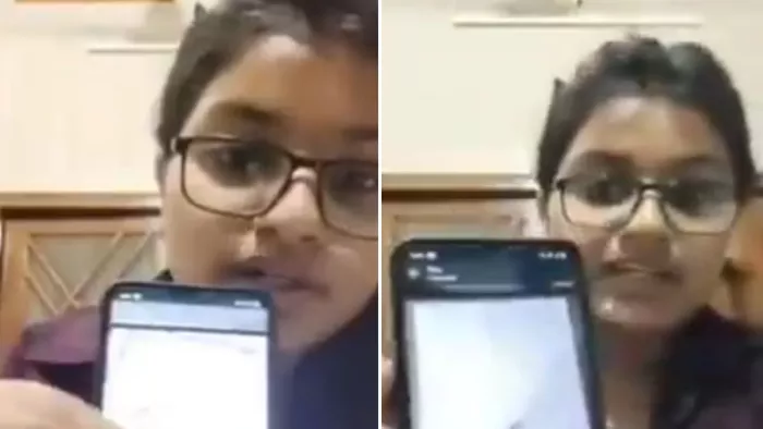 लखनऊ की आयुषी ने एक्स पर अपनी ओएमआर शीट दिखाते हुए आरोप लगाया कि उनके साथ स्कैम हुआ है।