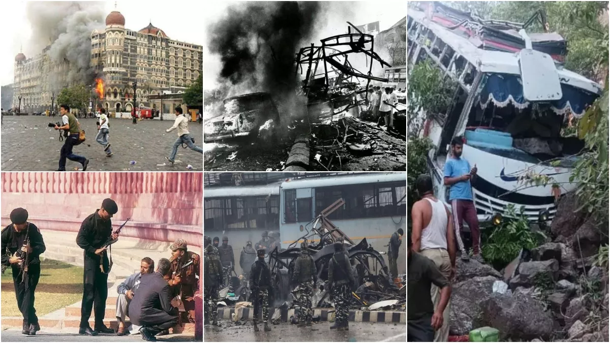 Terrorist Attack In India: रियासी ही नहीं इन 10 आतंकी हमले को नहीं भूला सकता देश, आतंकियों ने खेली थी खून की होली