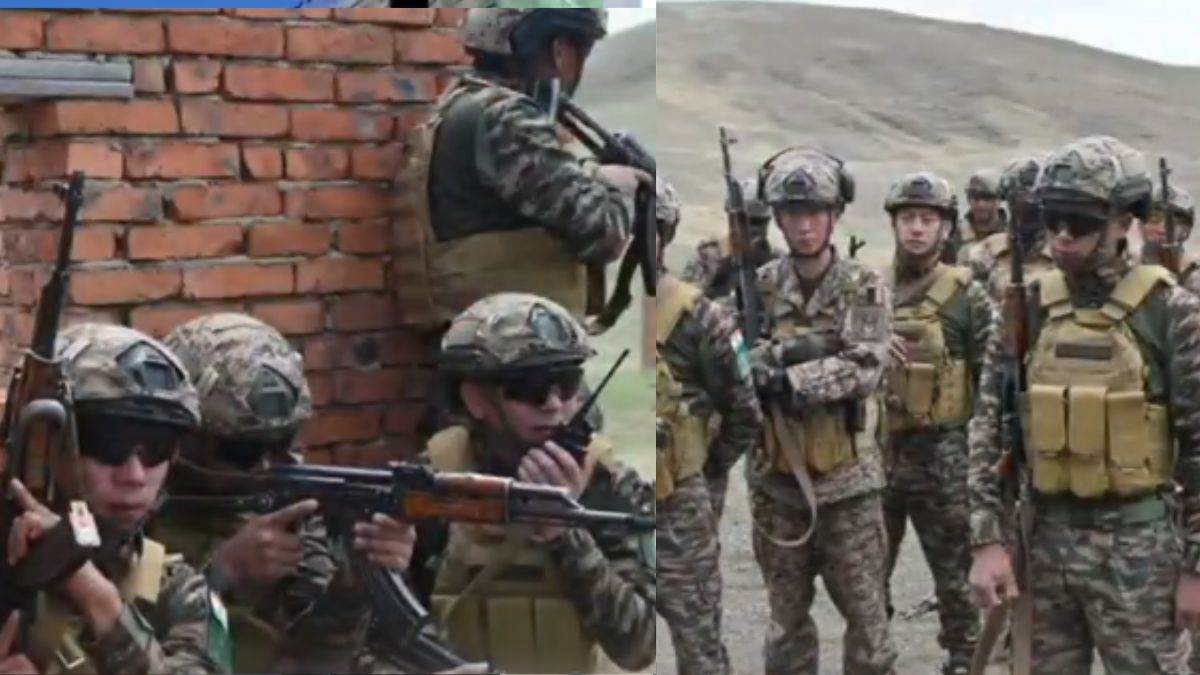 exercise nomadic elephant 2025 india mongolia joint military drill underway