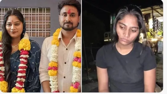 शिलांग पुलिस ने किया सोनम का पर्दाफाश