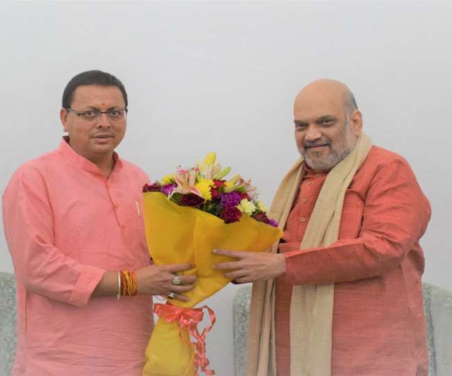 मुख्यमंत्री पुष्कर सिंह धामी ने नई दिल्ली में केंद्रीय गृहमंत्री अमित शाह से शिष्टाचार भेंट की।
