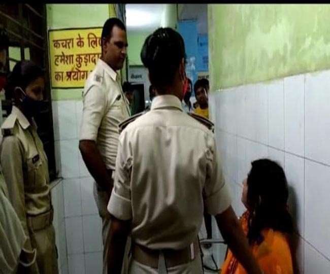 नशे में धुत युवती को नालंदा पुलिस ने किया गिरफ्तार। जागरण