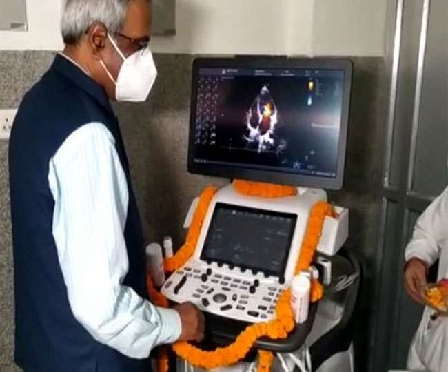 Echo Test of Heart दिल के मरीजों के लिए राहत भरी खबर, अब रिम्‍स में हो