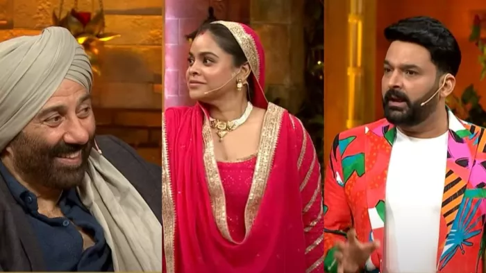 File Photo of Sunny Deol, Sumona Chakraborty and Kapil Sharma