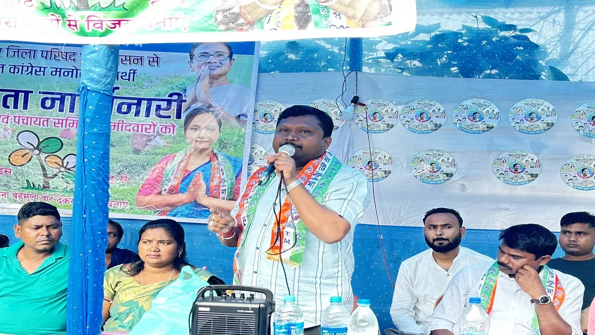 लोकसभा चुनाव 2024 अलीपुरद्वार TMC उम्मीदवार प्रकाश चिक बड़ाईक चुनाव अभियान वोट आहार