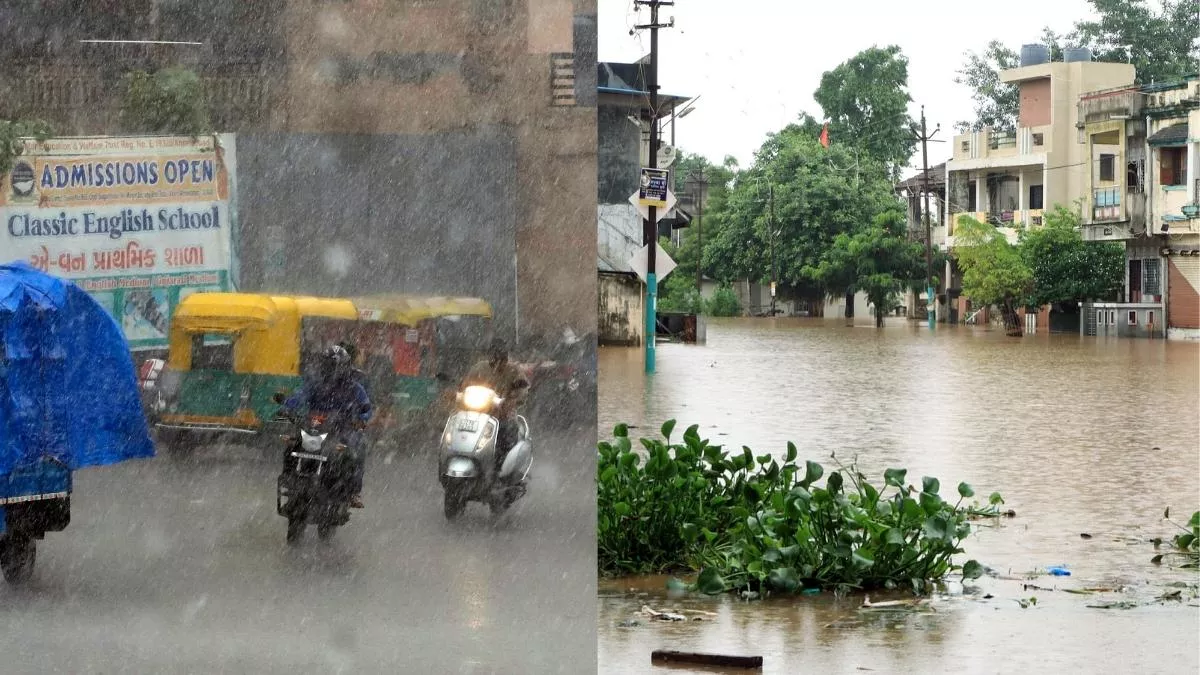 Weather Update: दिल्‍ली में फिर झमाझम बरसे बादल, कई इलाकों में भरा पानी