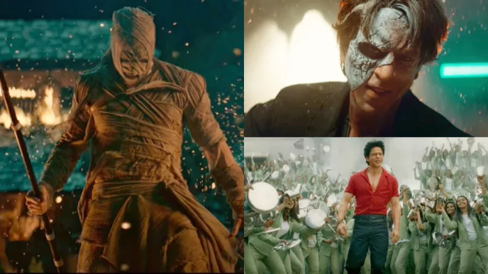 Shah Rukh Khan Different Looks In Jawan Prevue, YouTube