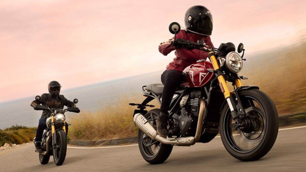 triumph speed 400 bookings cross the 10k mark within 10 days