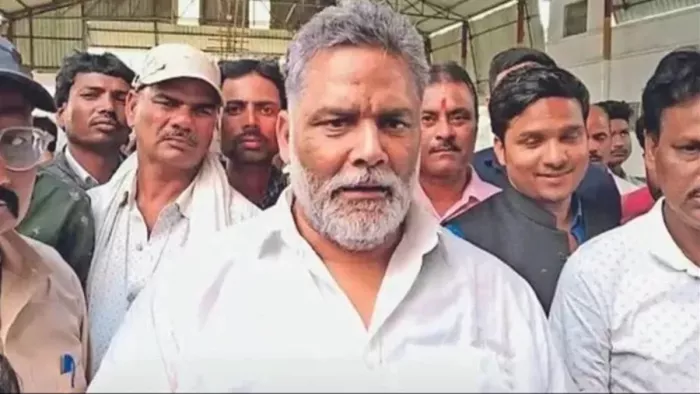 अपने पुराने रूप में दिखे पप्पू यादव (जागरण)