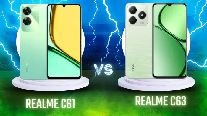 Realme C63 VS Realme C61: यहां समझें दोनों फोन के बीच का अंतर
