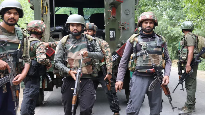 ऊधमपुर में सुरक्षाबल और आतंकियों के बीच मुठभेड़ जारी (फाइल फोटो)।