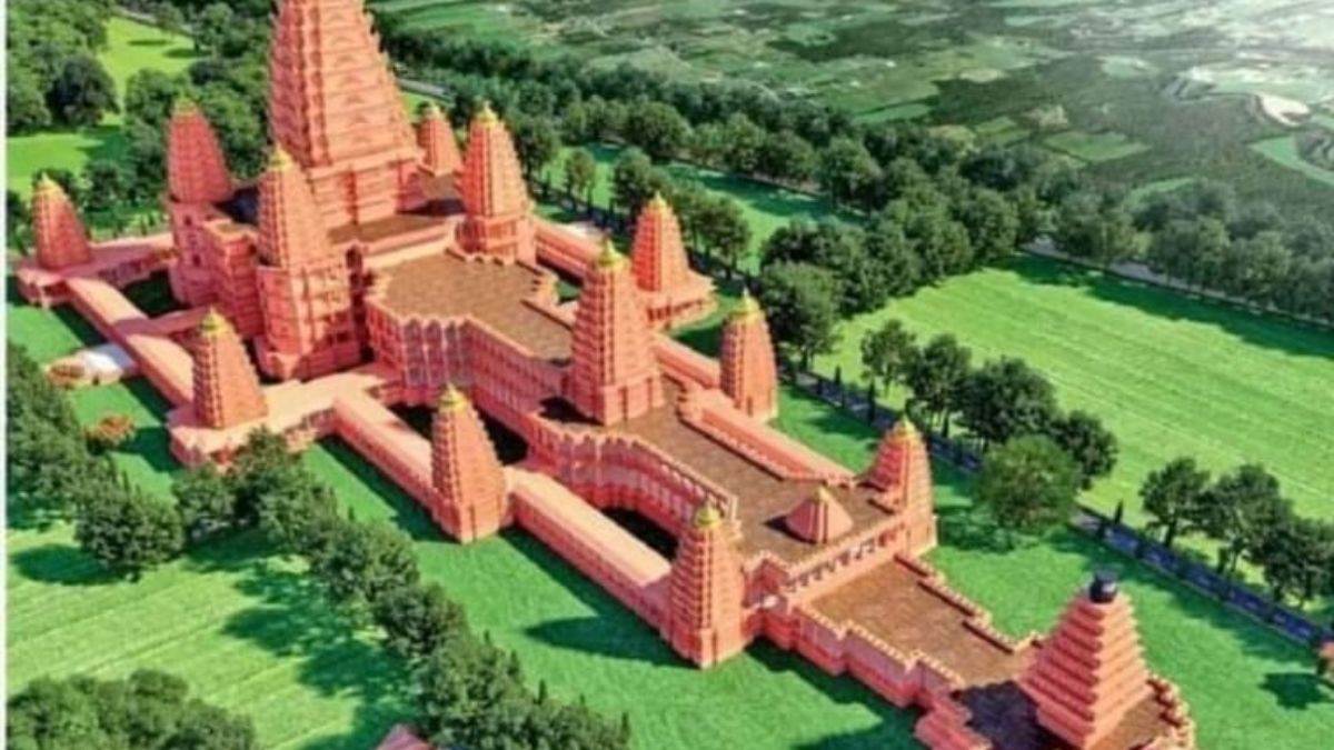 virat ramayana mandir construction second phase world tallest shivling will be established