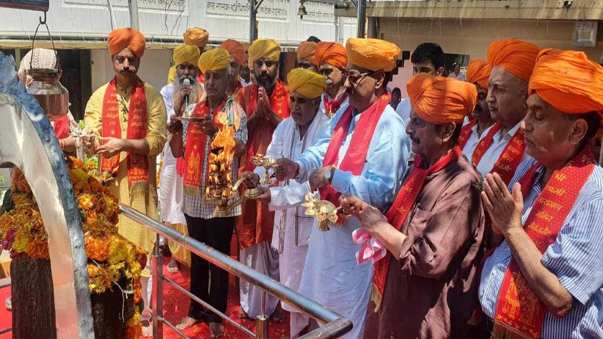 Jammu: श्री लक्ष्मी नारायण मंदिर गांधी नगर में श्री शनि देव मंदिर का स्थापना दिवस मनाया