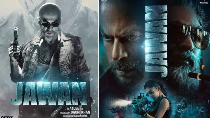 जवान का लेटेस्ट पोस्टर आया सामने (Photo Credit- SRK Twitter)
