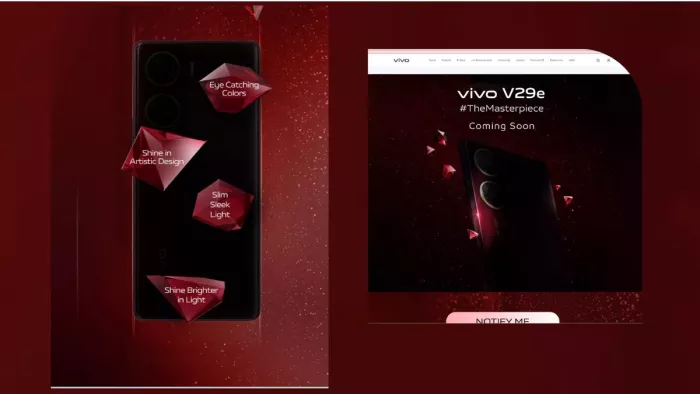 स्लिम-स्लीक डिजाइन और आंखों को आकर्षक लगने वाले कलर के साथ होगी vivo V29e की एंट्री