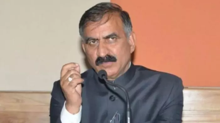 केंद्र सरकार ने नहीं की आपदा में मदद: सीएम सुक्खू (फाइल फोटो)