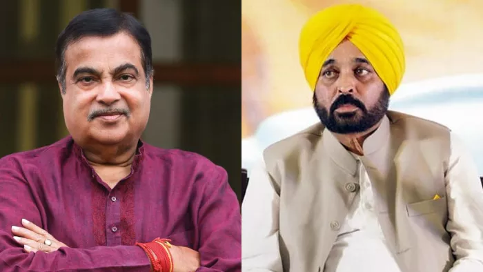 नितिन गडकरी ने पंजाब के खराब कानून व्यवस्था पर सवाल खड़े किए।(फोटो सोर्स: जागरण)