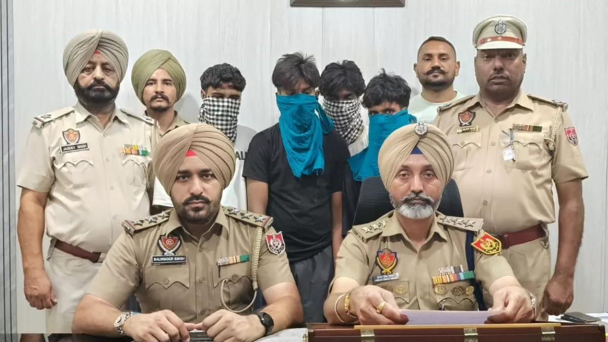 जालंधर के कागणा में युवक की हत्या मामले में 4 आरोपी गिरफ्तार, मर्डर में इस्तेमाल हथियार भी बरामद