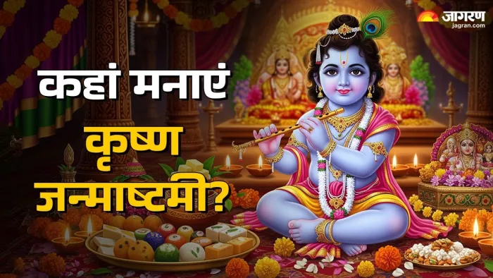 Janmashtami 2025 कहां-कहां मना सकते हैं जन्माष्टमी का त्योहार ?