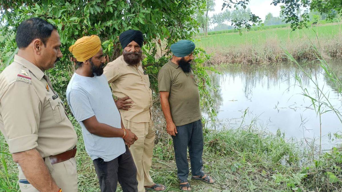 farmers body found in ditch in amaria pilibhit district