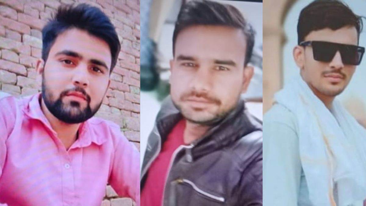 bijnor three brothers die after falling into well