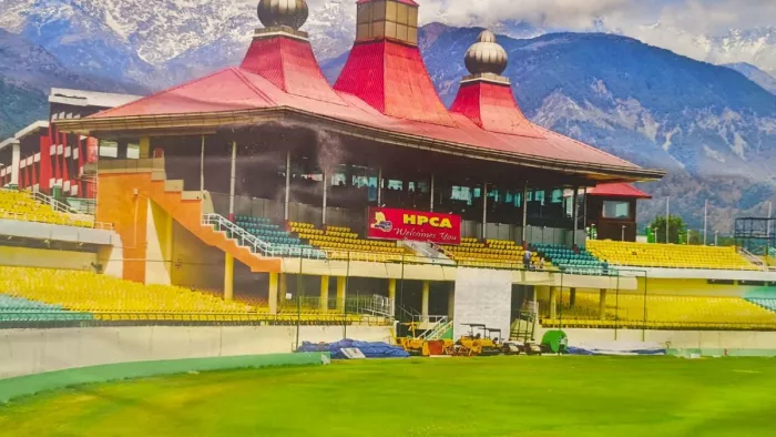 धर्मशाला अंतरराष्ट्रीय क्रिकेट स्टेडियम में होंगे वर्ल्ड कप के पांच मैच