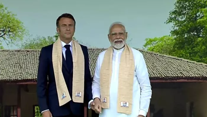 फ्रांसीसी राष्ट्रपति मैक्रों के साथ लंच मीटिंग करेंगे PM मोदी