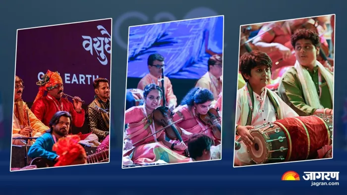 जी20 रात्रिभोज में विदेशी मेहमानों ने किया भारतीय संगीत का अनुभव