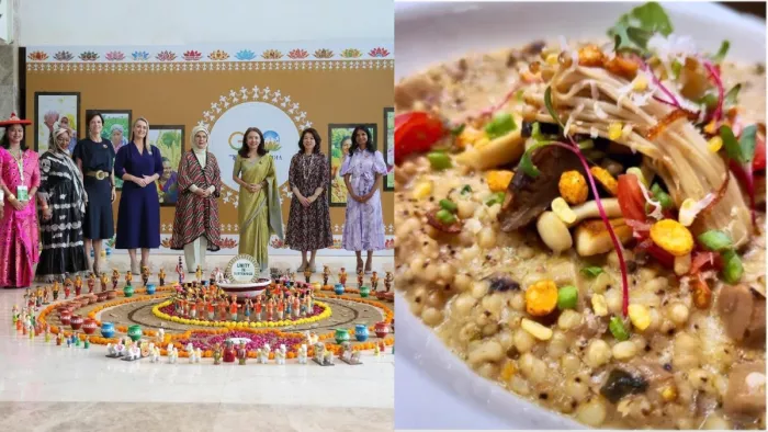 जी20 डिनर में विदेशी मेहमानों को परोसा गया बाजरे से बना व्यंजन