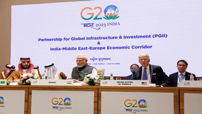 G20 Summit 2023 के दौरान प्रधानमंत्री नरेन्द्र मोदी और अमेरिकी राष्ट्रपति जो बाइडन