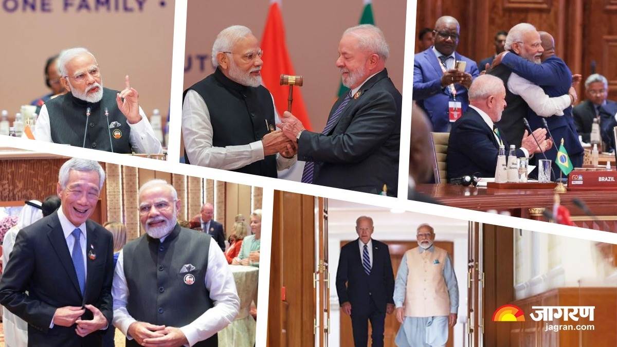 g20 summit pm modi shared memorable moments with global leaders in social media